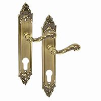 Ручки на планці TUPAI Rococo 2284-85 бронза матова